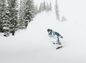 Freshies in Aspen yesterday after 20cms overnight. Photo: Will Beihoffer