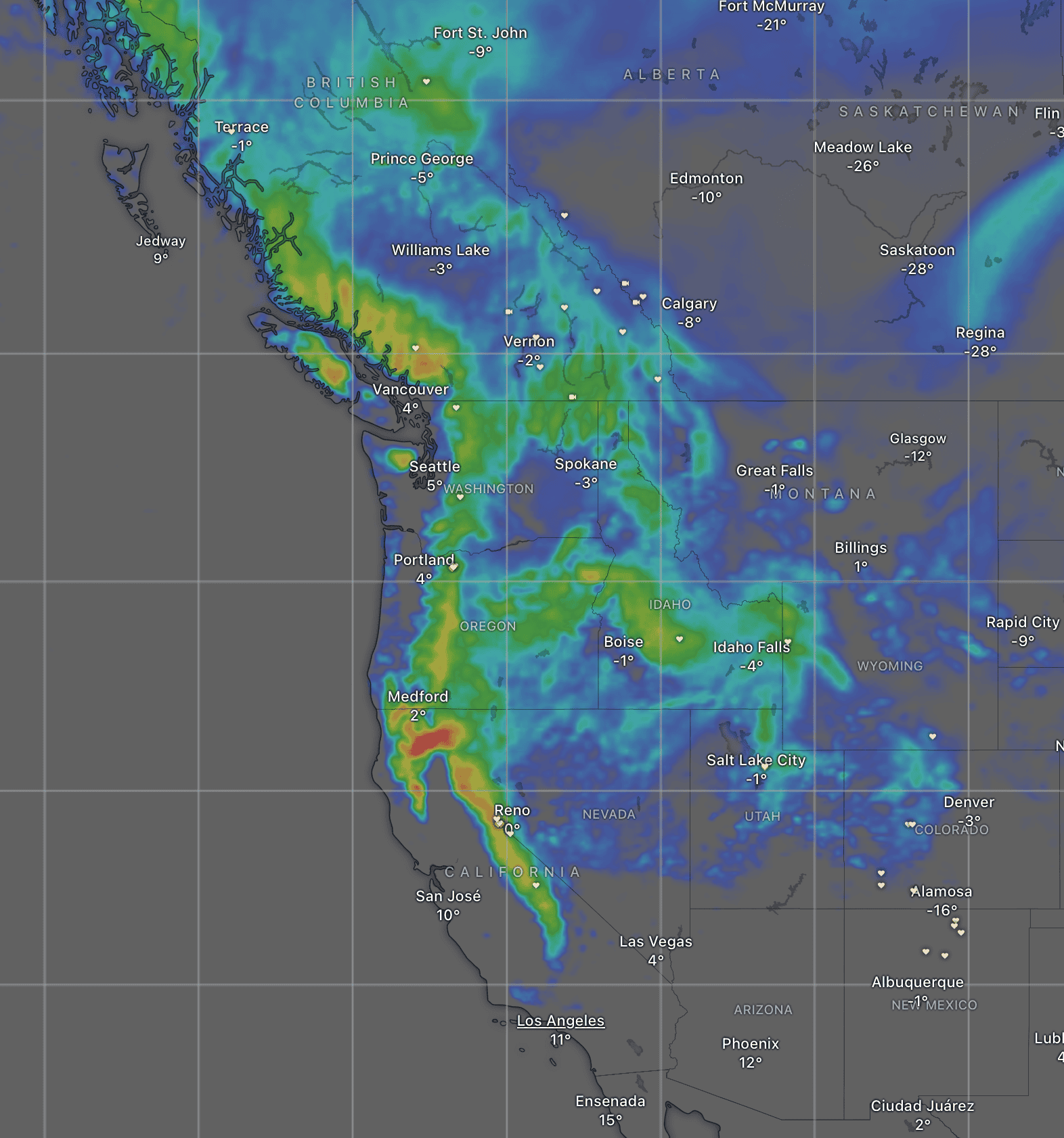 Grasshopper's Weekly North America Forecast, Dec 12th - Storm Cycle ...