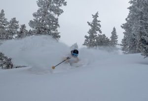 Snowbird, Utah on Monday after a 50cm storm. Photo: Lee Cohen