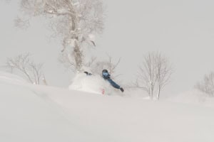Another Niseko pow day earlier this week but looks like mainly fine weather for the weekend. Photo: Seas and Summit Media