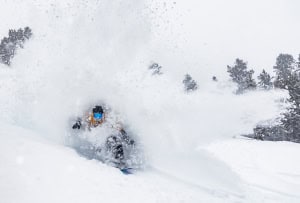 A classic Jackson Hole powder day yesterday after 78cms in three days. Photo: Keegan Rice