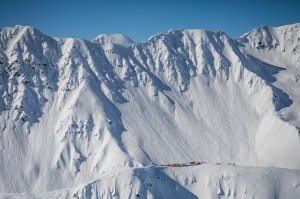 Th eFreerdie Wourd Tour returning to the big mountains of Haines Alaska in 2026. FWT/ David Carlier