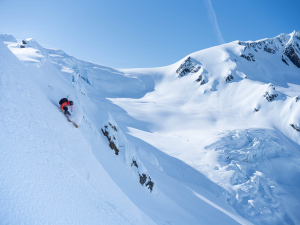 Guide/owner Paul Krekow on the “Copper Spines” area.