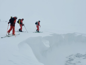 Take care around large cornices that have developed over the past week.