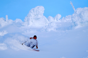 Cold powder in Big White on Wednesday. Photo: Gavin Crawford