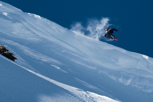 Victor de Le Rue, leads off his friend with a 540. Photo: Bernard/FWT