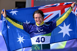 Ben Tudhope, two medals in the 2026 Paralympic games. Photo: Paralympics Australia