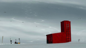 Cootapatamba Hut in the NSW Main Range on Thursday 13th August - Photo: Alex Parsons
