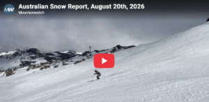 Australian Snow Report, August 20th, 2026