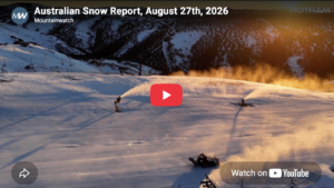 Australian Snow Report, Thursday, August 27th, 20226