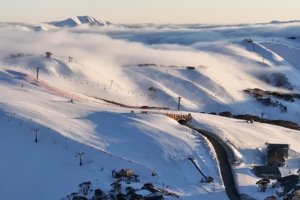 A cloud inversion creates a magic moment
