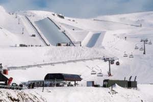 The pipe setup in Cardrona was the perfect venue for the World Challenge.