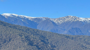 The view of NSW’s Western Faces in the last week of August. Photo: Craig Sheppard
